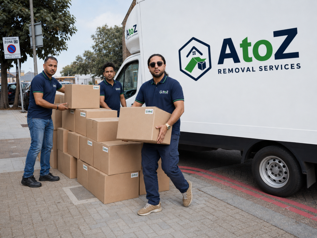 AtoZ Removal Services house removal team in London